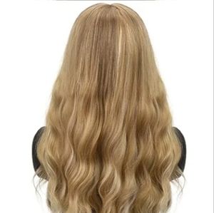 Women Synthetic Wig | 26" Long Wavy Blonde